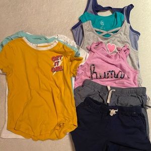 Lot of little girls summer clothes